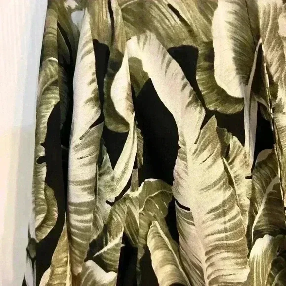 BUDDY LOVE Short sleeve Dress Leaves Print Size XS - Picture 3 of 4